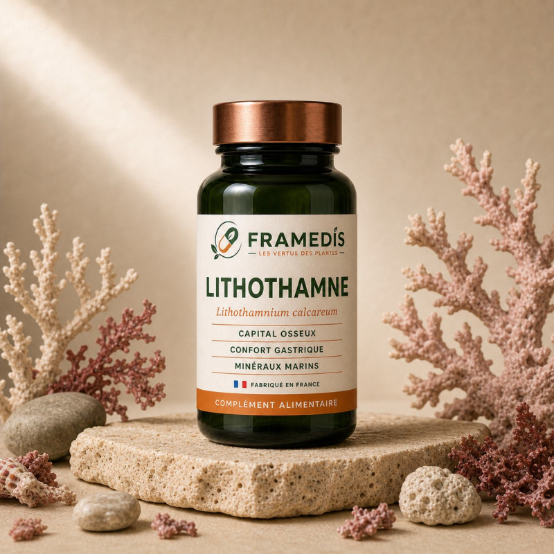 Lithothamne Comprimés — Reminéralisant osseux marin | Framedis