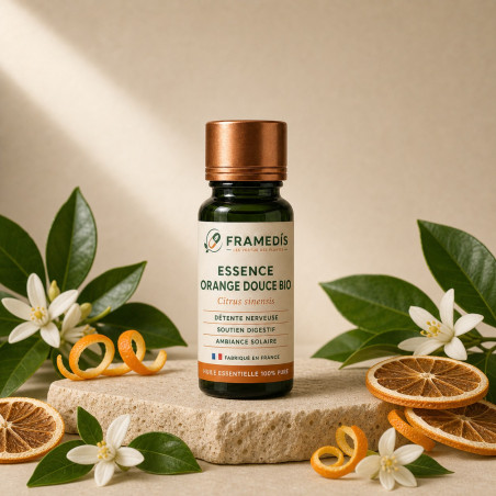 Essence Orange Douce BIO 10 ml - Détente | Framedis